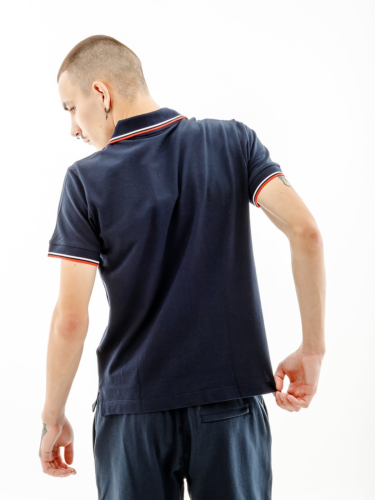 Рубашка поло AUSTRALIAN 2-STRIPE PIQUE' S-FIT L, фото №2