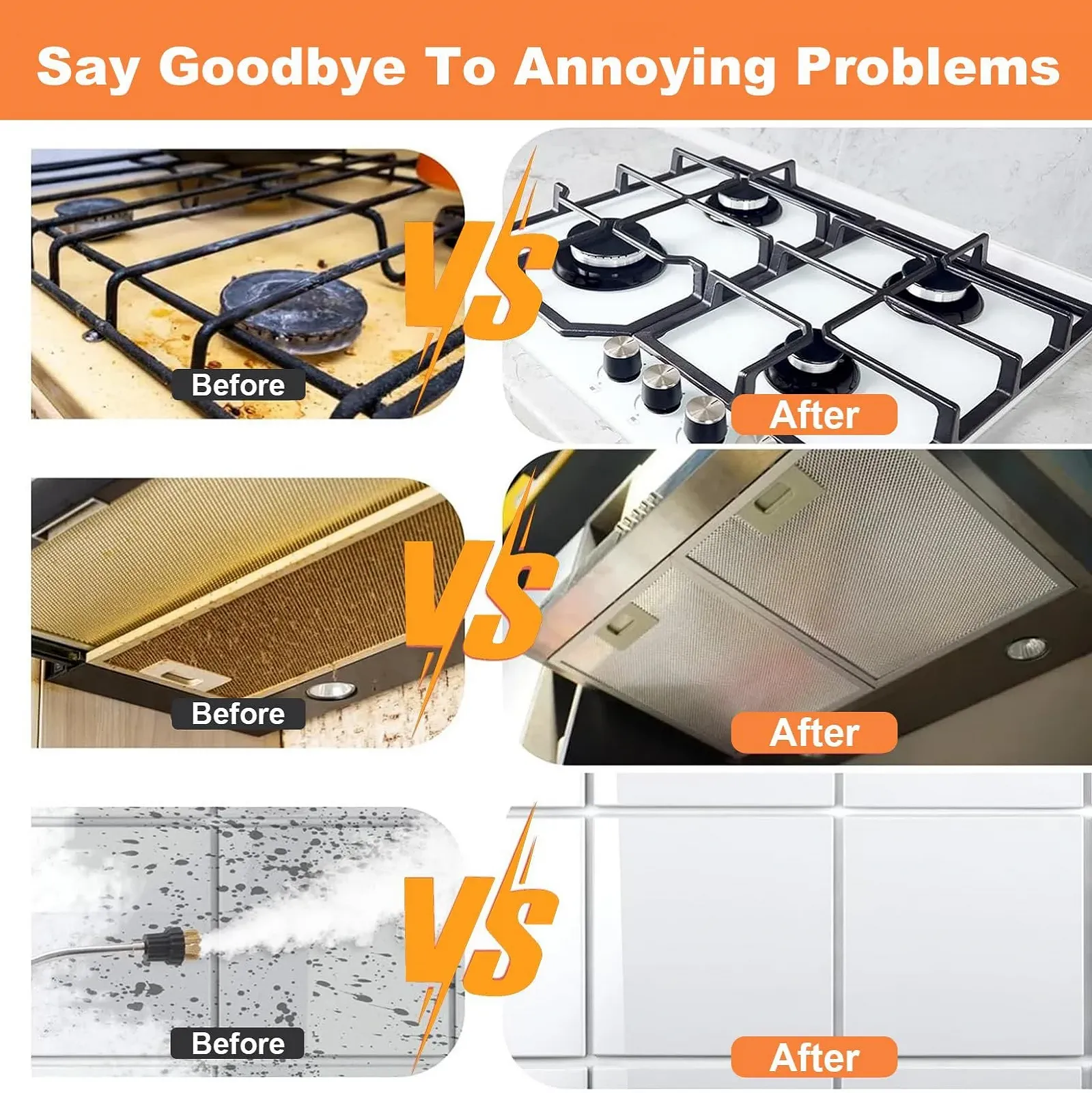 Пароочисник 3800 W 105.0 °C 1 L, фото №6 Пароочисник 3800 W 105.0 °C 1 L, фото №6