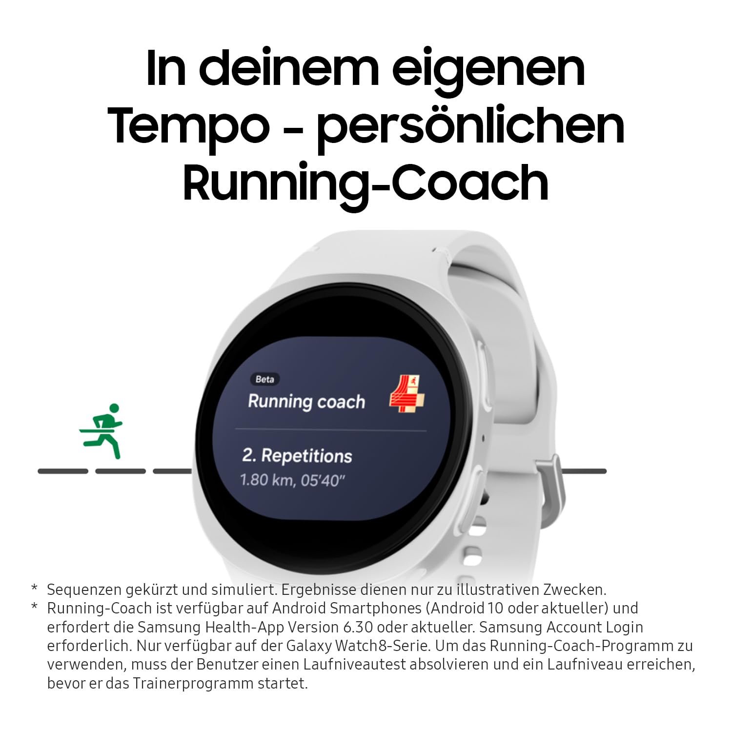 Смарт-годинник Samsung Galaxy Watch8 40 мм Bluetooth Graphite, фото №5