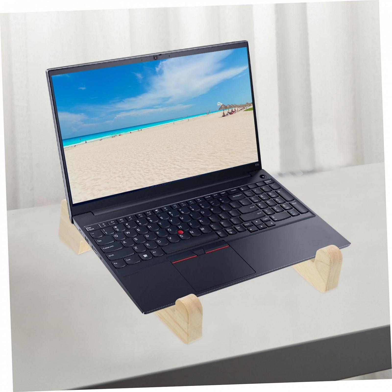 Підставка для ноутбука Деревʼяна Портативна Легка для столу 2 шт, фото №8 Підставка для ноутбука Деревʼяна Портативна Легка для столу 2 шт, фото №8