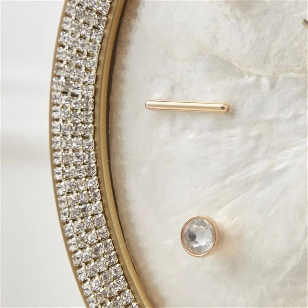 Настольные часы Aioneer с латунной чашей, тихие, для дома, гостиной, спальни, офиса, декоративные, фото №5