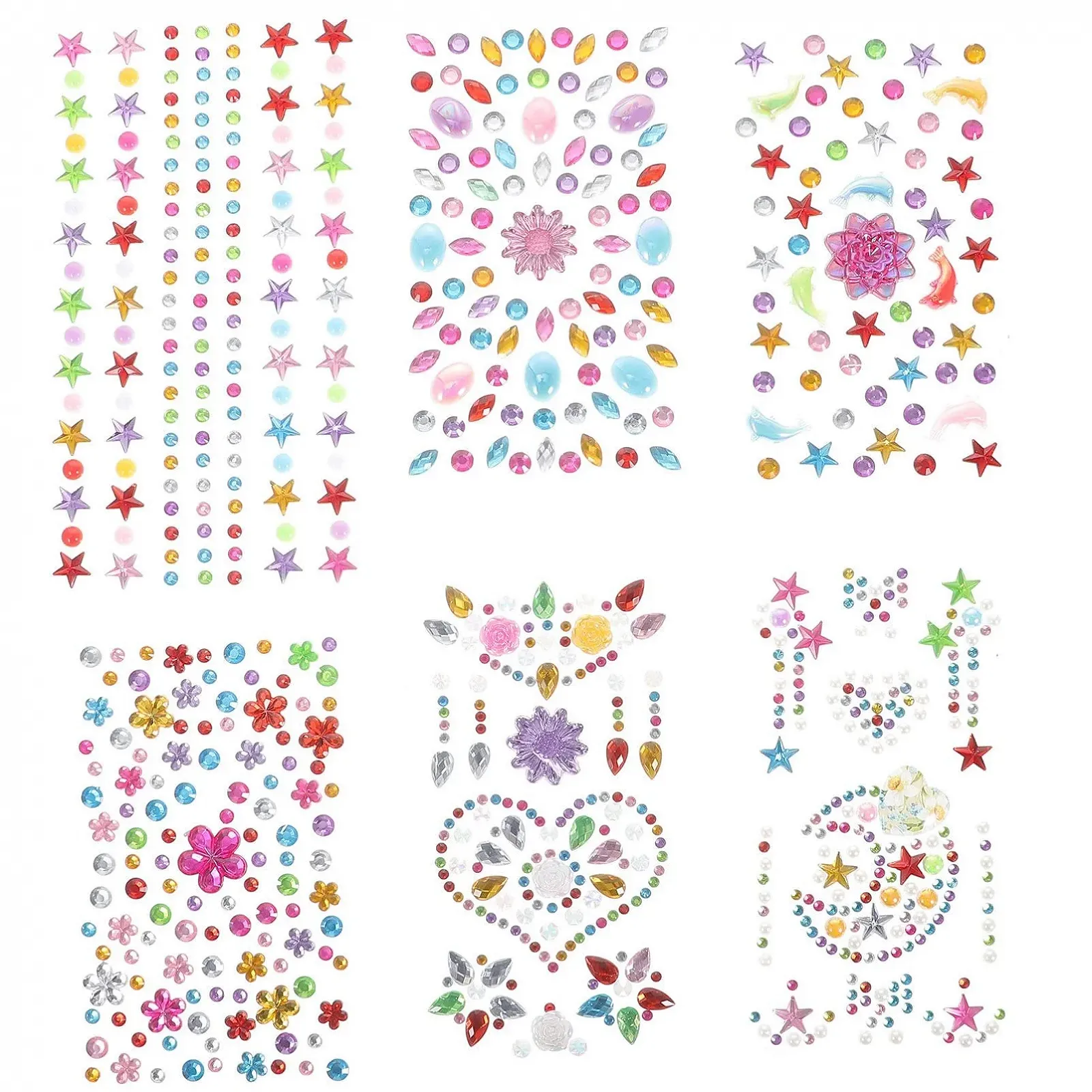 Наклейки для нігтів Tofficu Стрази Кристали, фото №8 Наклейки для нігтів Tofficu Стрази Кристали, фото №8