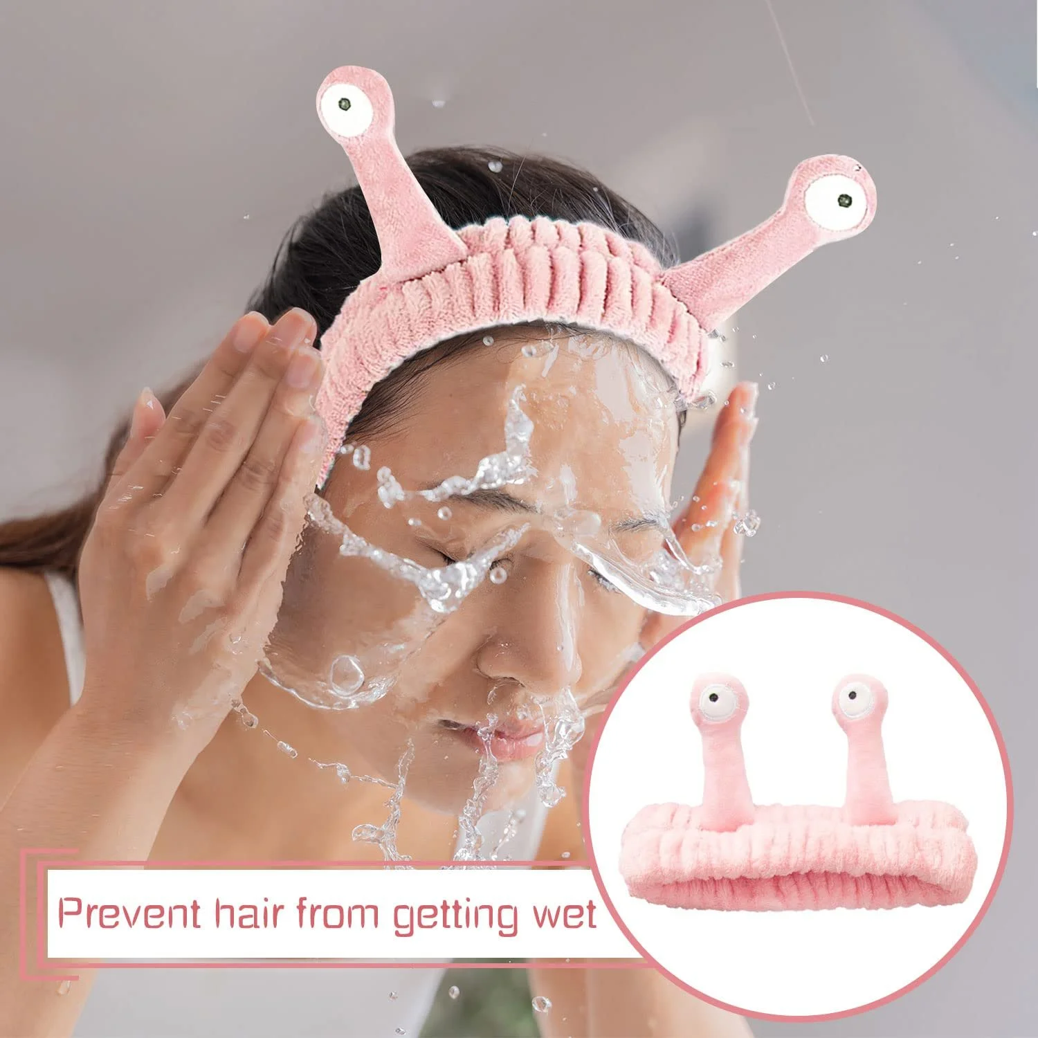 Пов'язка на голову для вмивання обличчя, фото №4 Пов'язка на голову для вмивання обличчя, фото №4