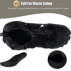 Чоловічі/зимові черевики Sisttke Водонепроникні утеплені для активного відпочинку, нековзкі зимові synthetic.ua - Фото 1