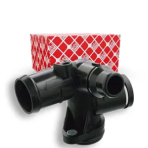 Фланец охлаждающей жидкости FEBI BILSTEIN 106012 задний, центральный для AUDI SEAT - Фото 1