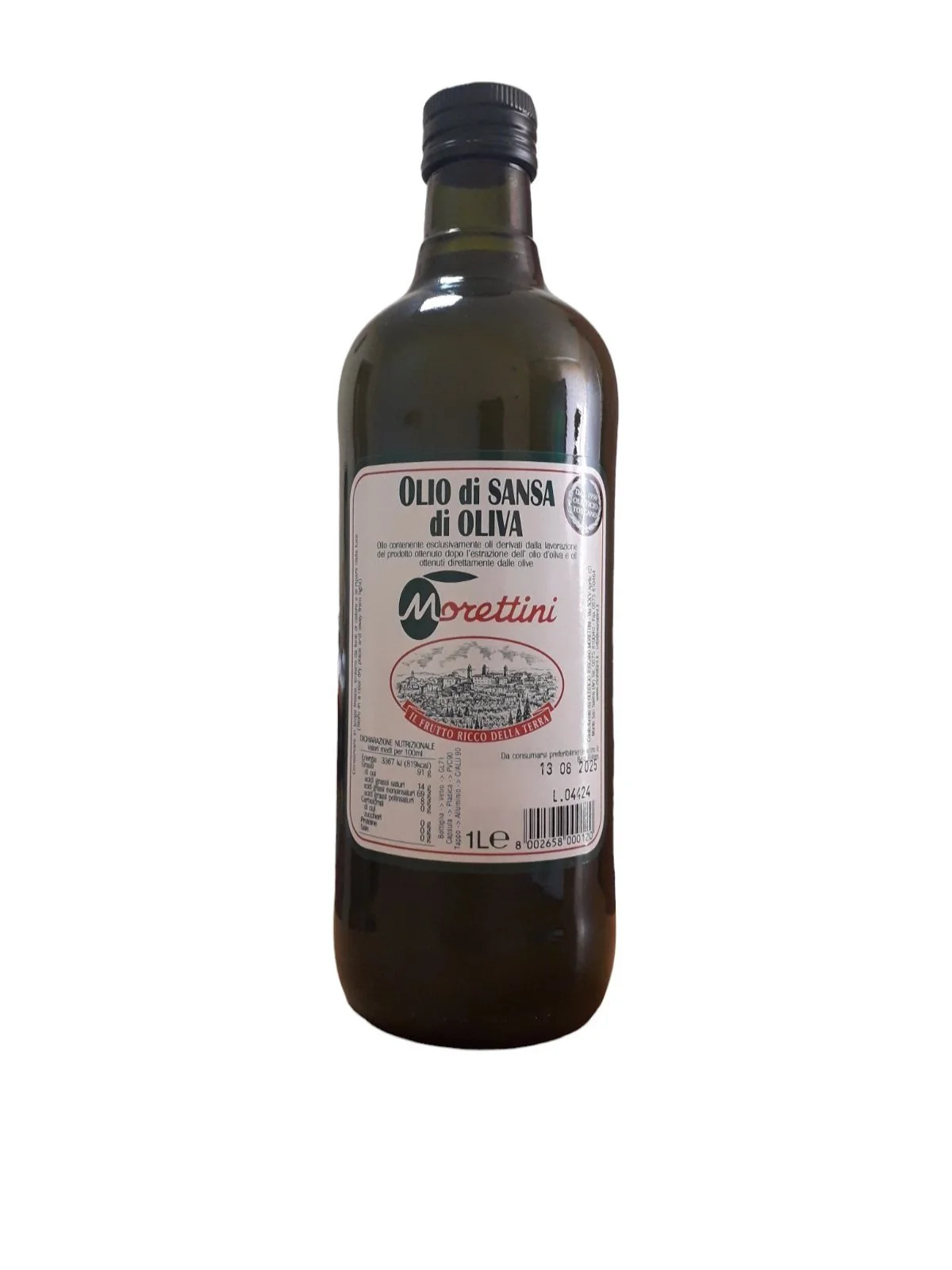 Оливкова олія для смаження Sansa (Pomace) ТМ Morettini 1 л, Італія, фото №1