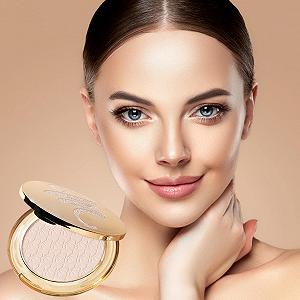 Прессованная пудра Jingling, матирующая, для лица, для коррекции synthetic.ua - Фото 1