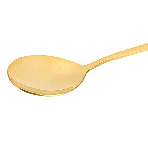Ложка для супа Золотая, Латунная synthetic.ua - Фото 1