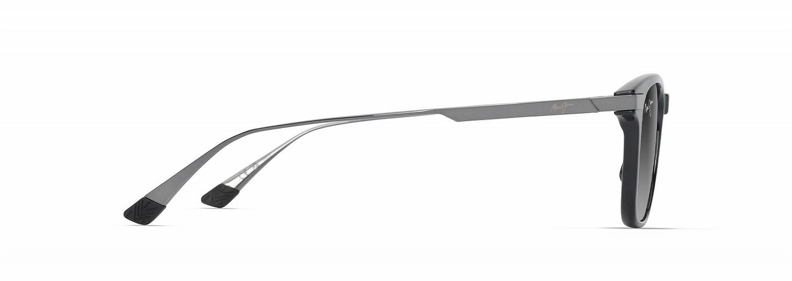 Сонцезахисні окуляри Унісекс Maui Jim Manaolana Сірий Manaolana Блискучий Чорний, фото №3