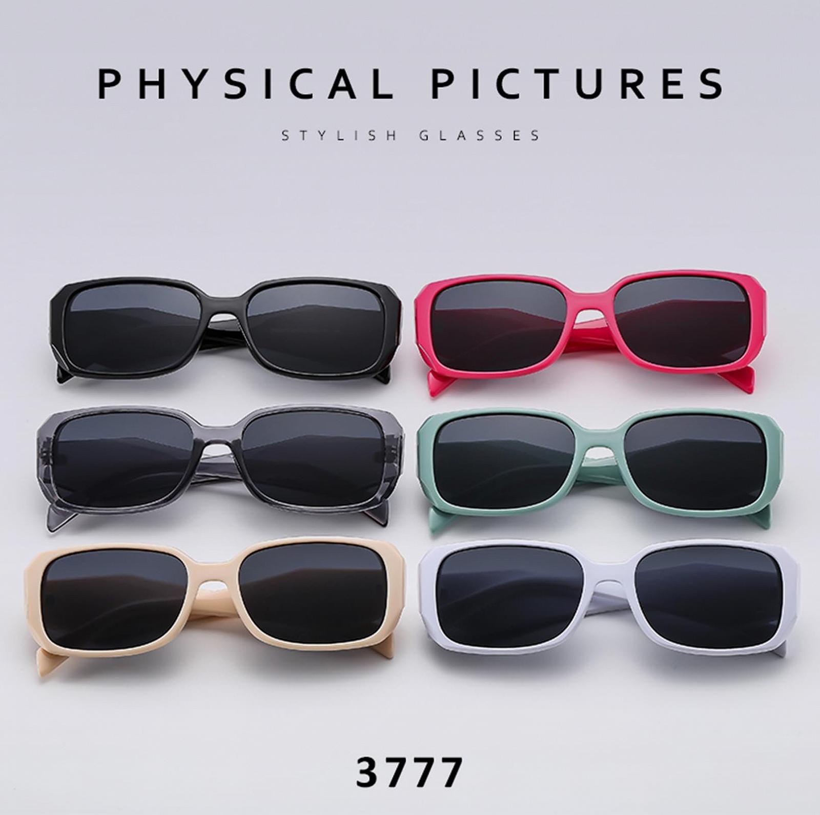 Сонцезахисні окуляри Прямокутні Модні YAMEIZE Квадратні Класичні UV400, фото №6