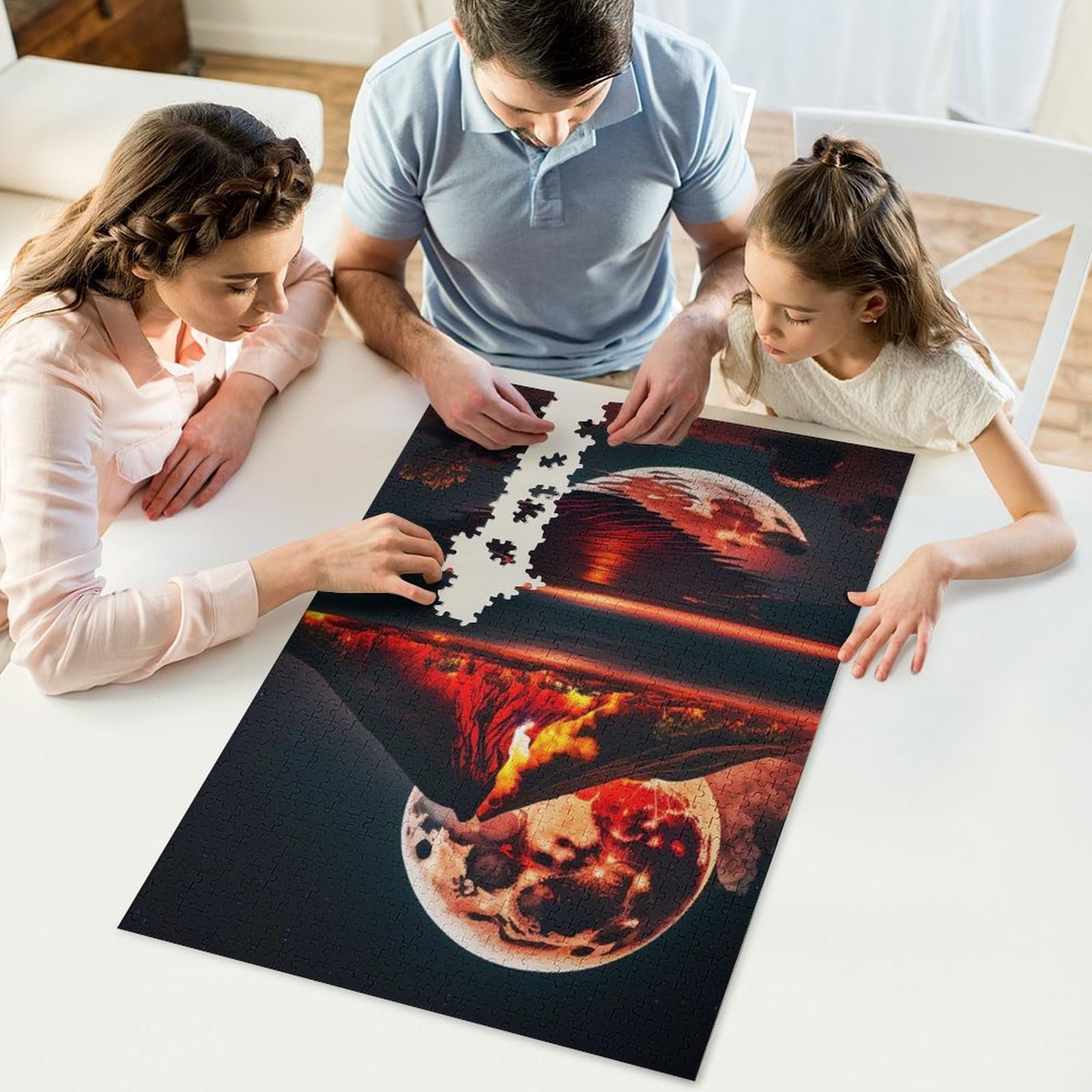 Дерев'яна головоломка Volcano 1000 елементів 78 x 53 см, фото №4 Дерев'яна головоломка Volcano 1000 елементів 78 x 53 см, фото №4