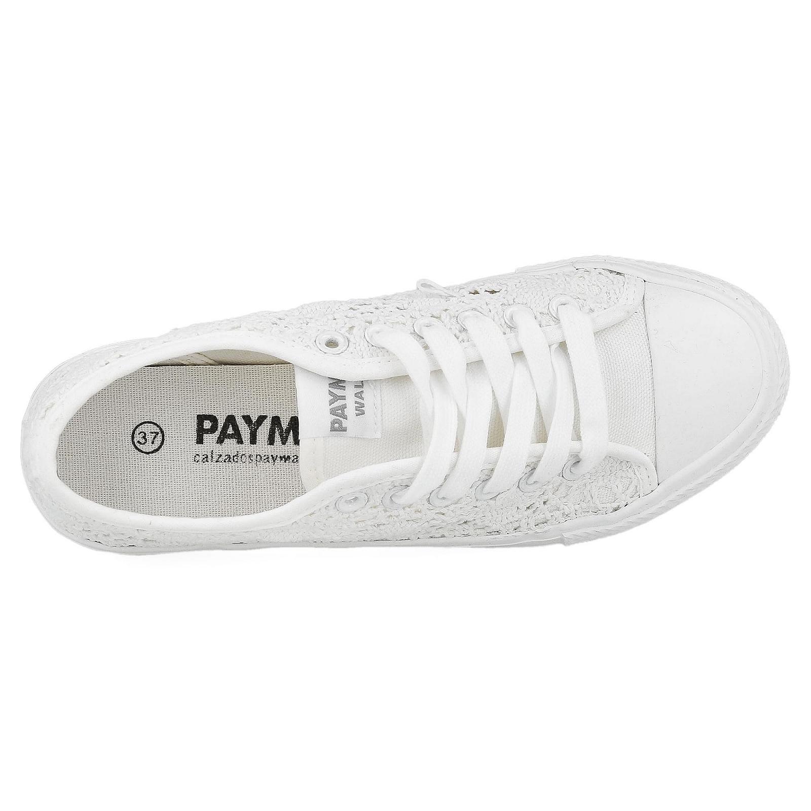 Кроссовки PAYMA Текстильные для женщин и мужчин Hi-Top Low Top Low High Простые и на платформе Подошва резиновая Черный Красный Синий Белый, фото №4