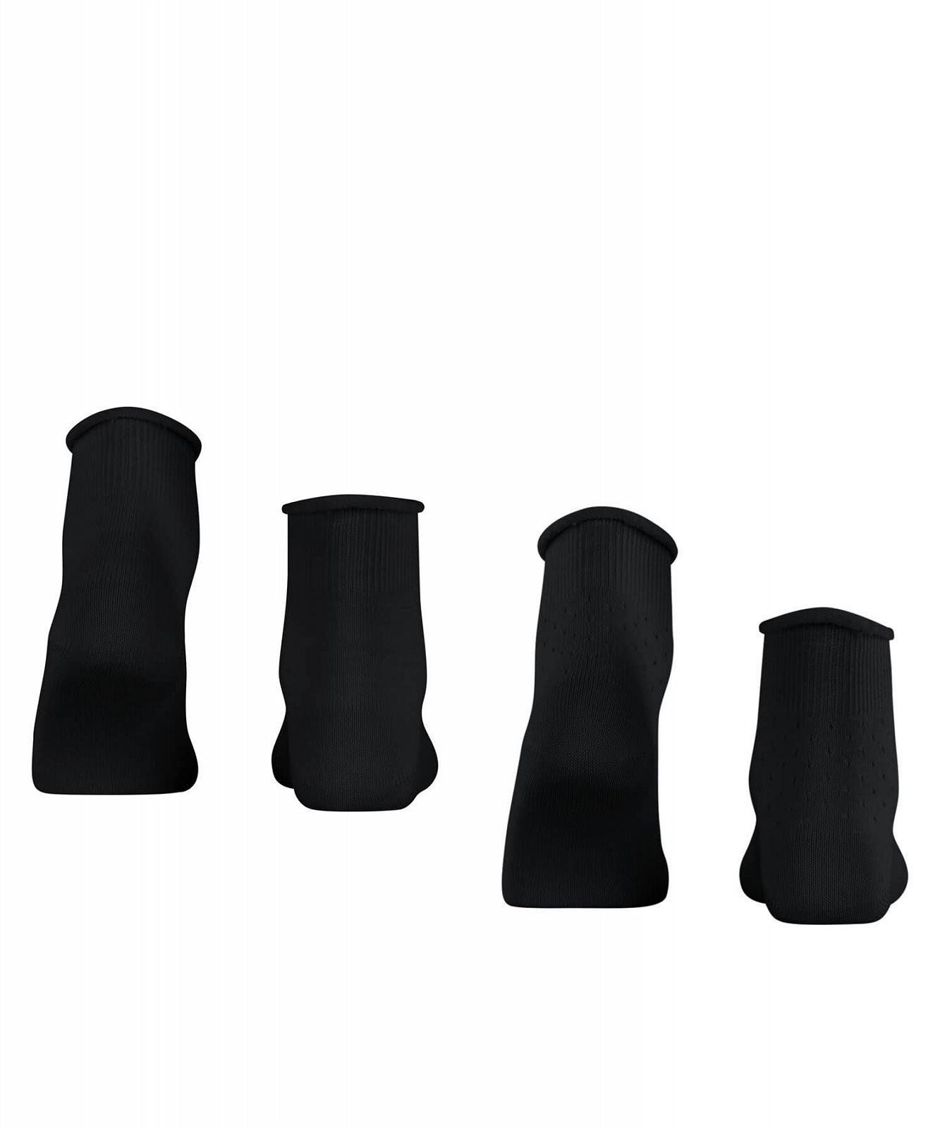 Шкарпетки ESPRIT Cozy Dot Short Жіночі, дихаючі, регулюють клімат, вовна, однотонні, 2 пари, фото №2