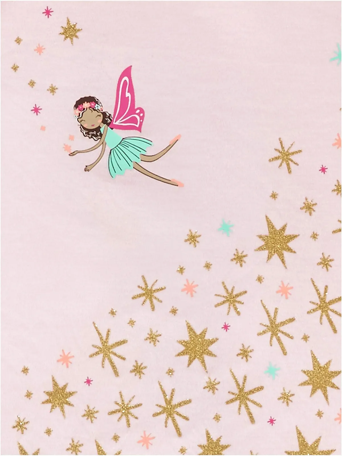 Комплект детской флисовой пижамы из 4 предметов Simple Joys by Carter's для девочек (полиэстеровая футболка с короткими рукавами и флисовые штаны) 4 шт, фото №3 Комплект детской флисовой пижамы из 4 предметов Simple Joys by Carter's для девочек (полиэстеровая футболка с короткими рукавами и флисовые штаны) 4 шт, фото №3