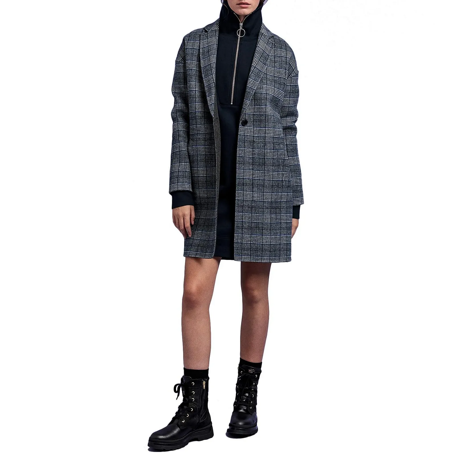 Пальто GANT Regular Fit Сірий, фото №2 Пальто GANT Regular Fit Сірий, фото №2