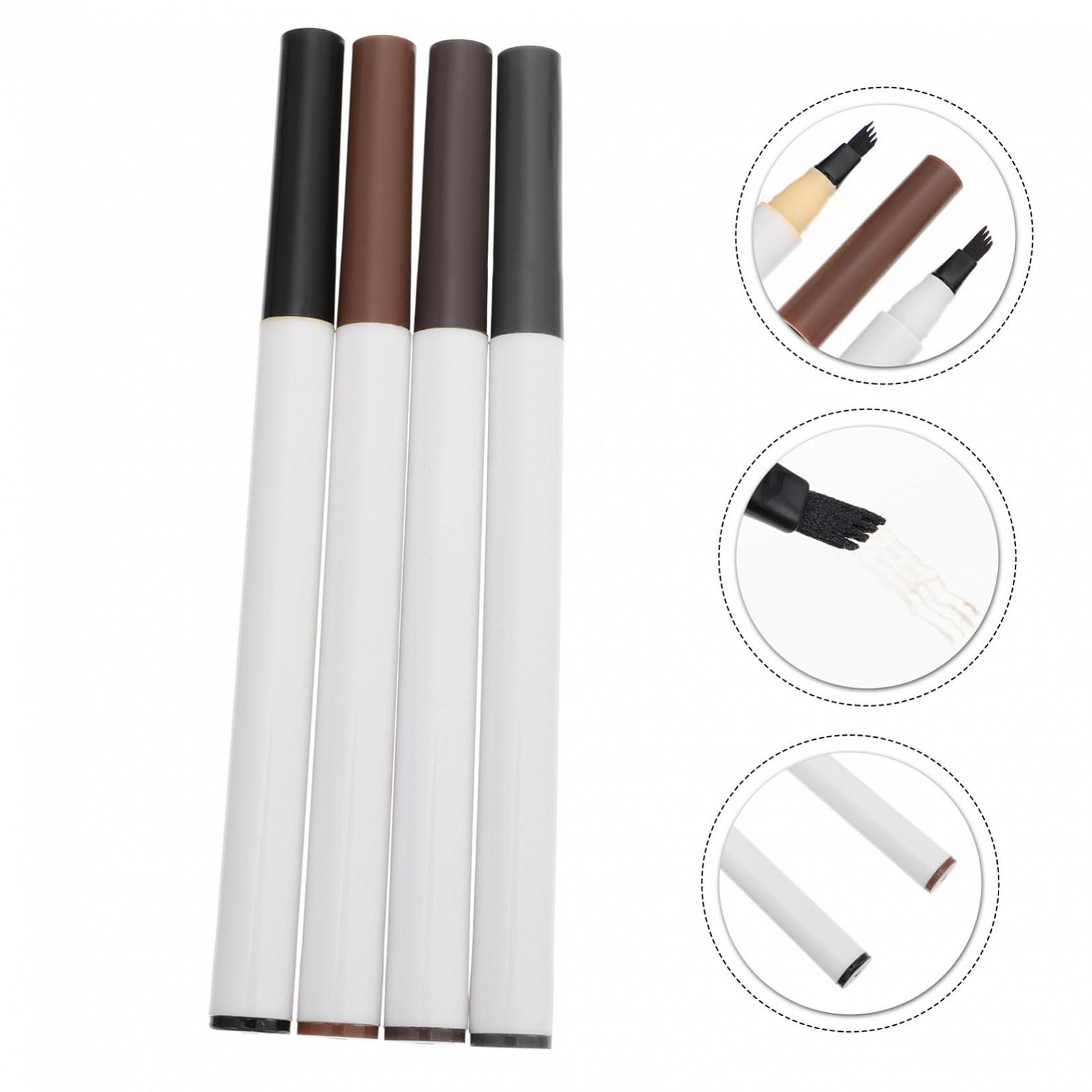 Олівець Healvian 4 шт. Водостійкий Чехол Для Олівців Темно-коричневий, фото №6