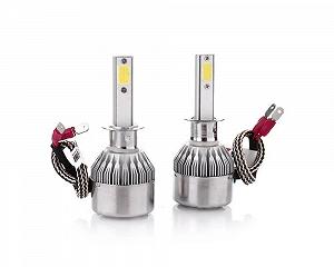 Лампа автомобильная LED C6 H1 Silver Диодная для автомобиля synthetic.ua - Фото 1