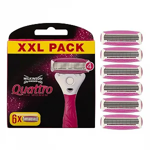 Бритвы для женщин Wilkinson Sword Quattro 70011470 6 шт. - Фото 1
