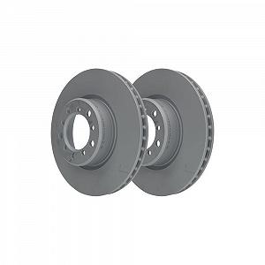 Гальмівний диск ATE 24.0128-0102.1 для MERCEDES-BENZ передня вісь synthetic.ua - Фото 1