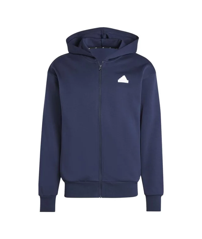 Свитшот Adidas DBLKNT FZ IX3903 Темно-синий L, фото №4