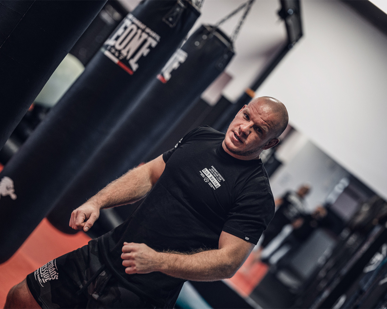 Мужская футболка серая Dobermans Aggressive Hard Boxing TS315EGY XL, фото №5