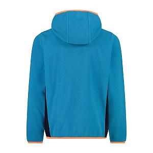 Флісова куртка CMP Дитяча Унісекс з фіксованим капюшоном synthetic.ua - Фото 1