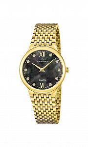 Женские часы Candino 1947 C4791/4 Золотой корпус из нержавеющей стали, золотой ремешок из нержавеющей стали - Фото 1