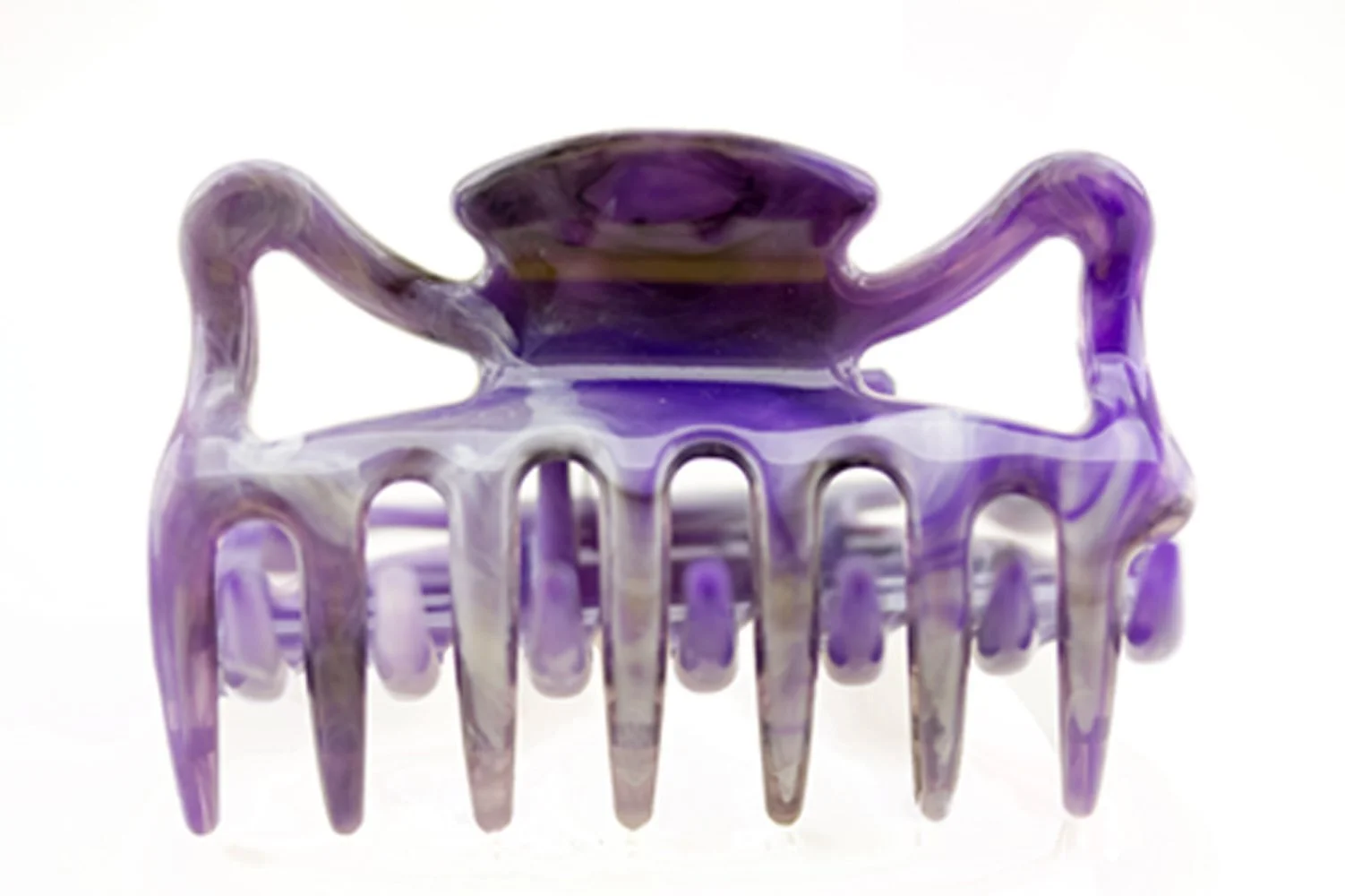 Набір заколок для волосся 6 см фіолетового кольору, фото №1