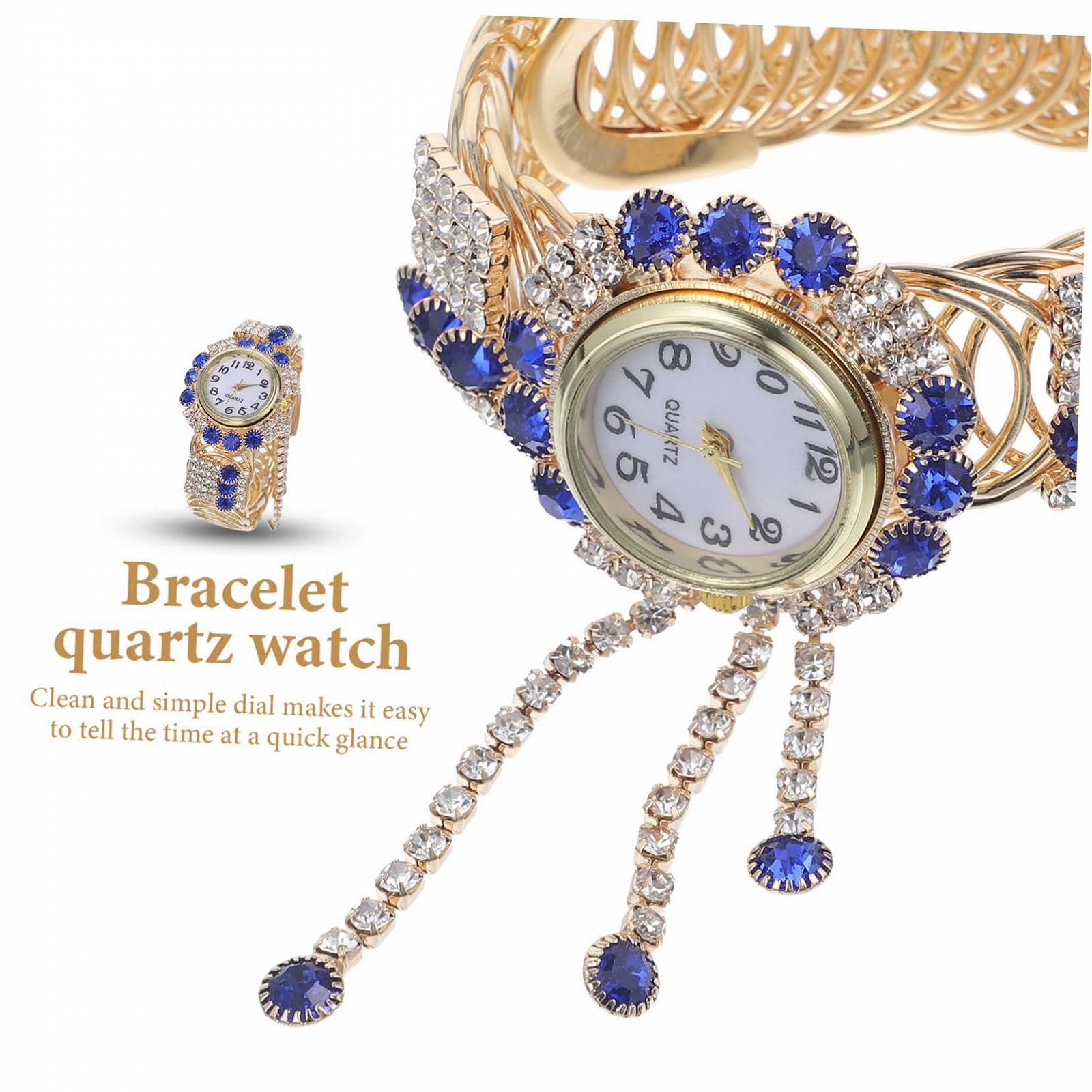 Часы женские WRITWAA Кварцевые Синие, фото №8