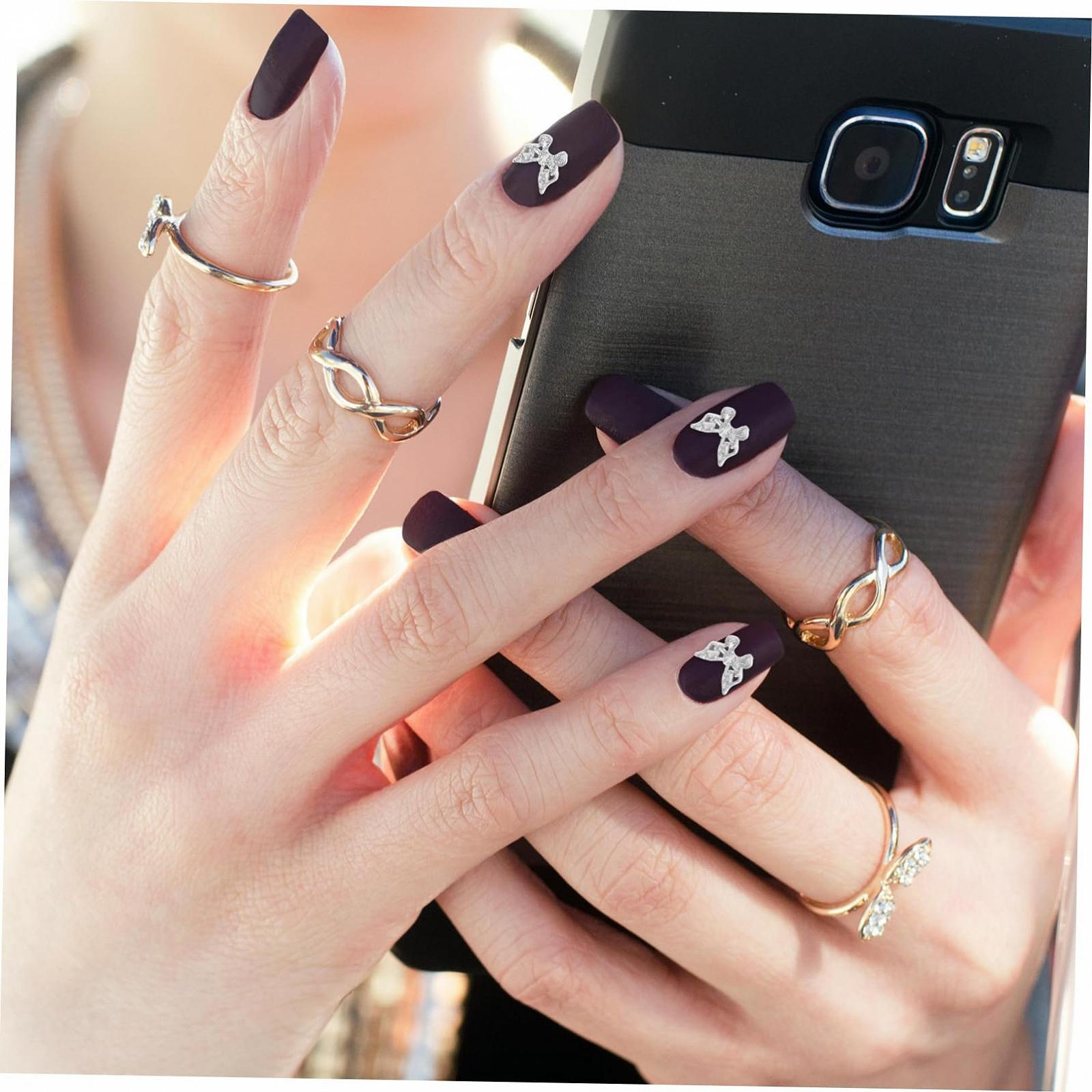 Украшения для ногтей Бабочки FOMIYES 30 шт., фото №4