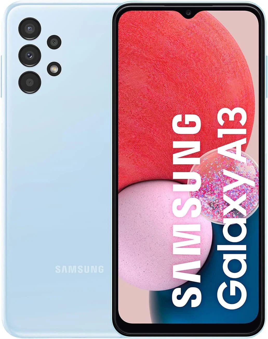 Смартфон Samsung Galaxy A13 16.8 см (6.6) Dual SIM 4G USB Type-C 3 ГБ 32 ГБ 5000 мАч Синий, фото №1