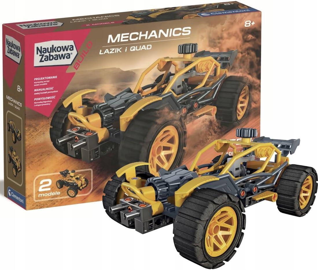 Набір Clementoni Laboratory Mechanic Rover and Quad Clementoni, фото №1