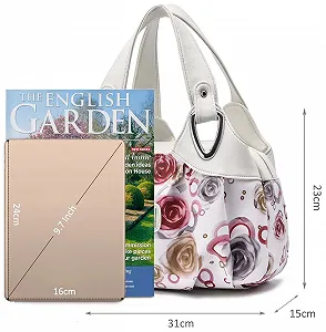 Женская сумка Nicole & Doris с цветочным узором synthetic.ua - Фото 1