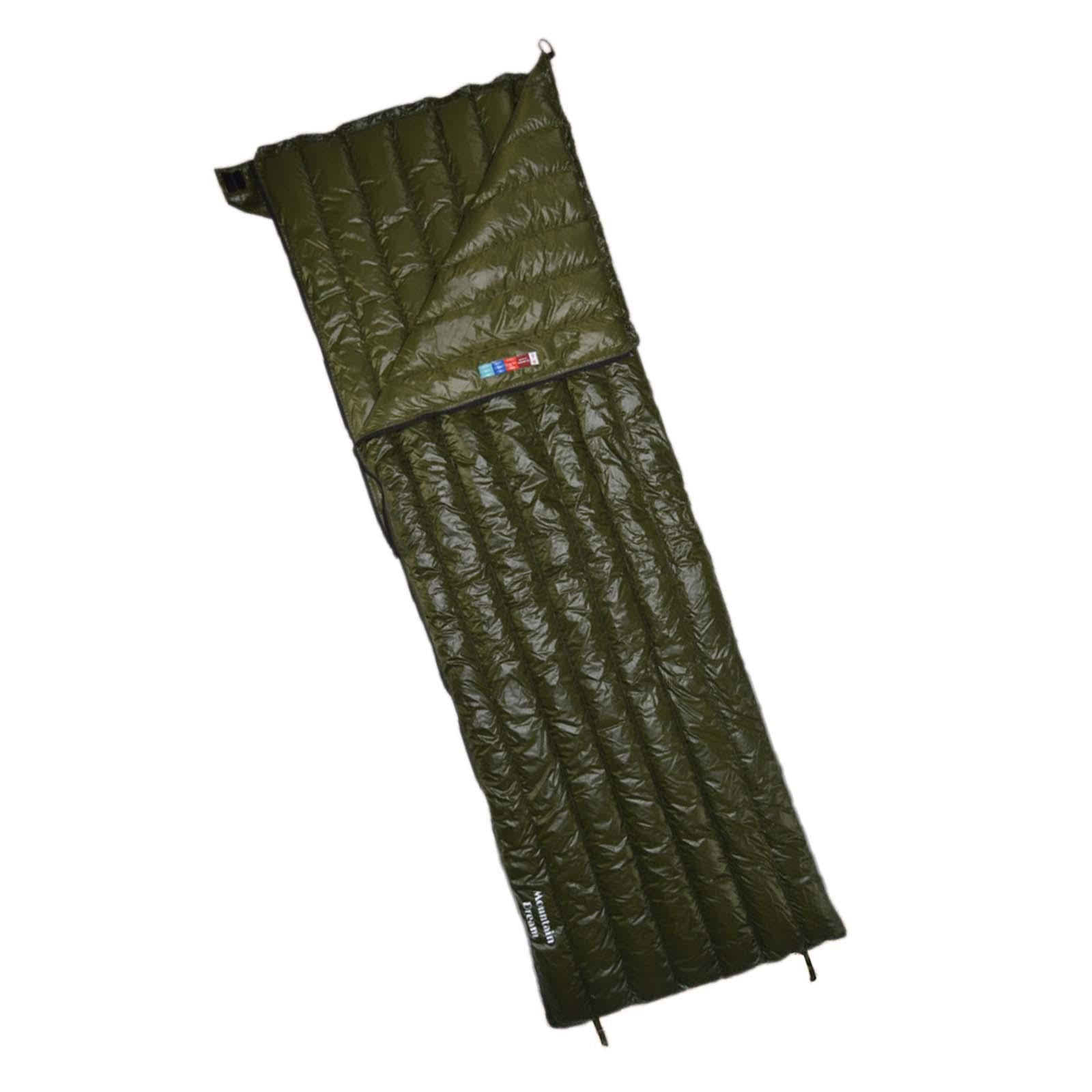 Спальный мешок Colcolo Envelope Single Lightweight с сумкой для хранения удобный портативный с гусиным пухом для походов, фото №1