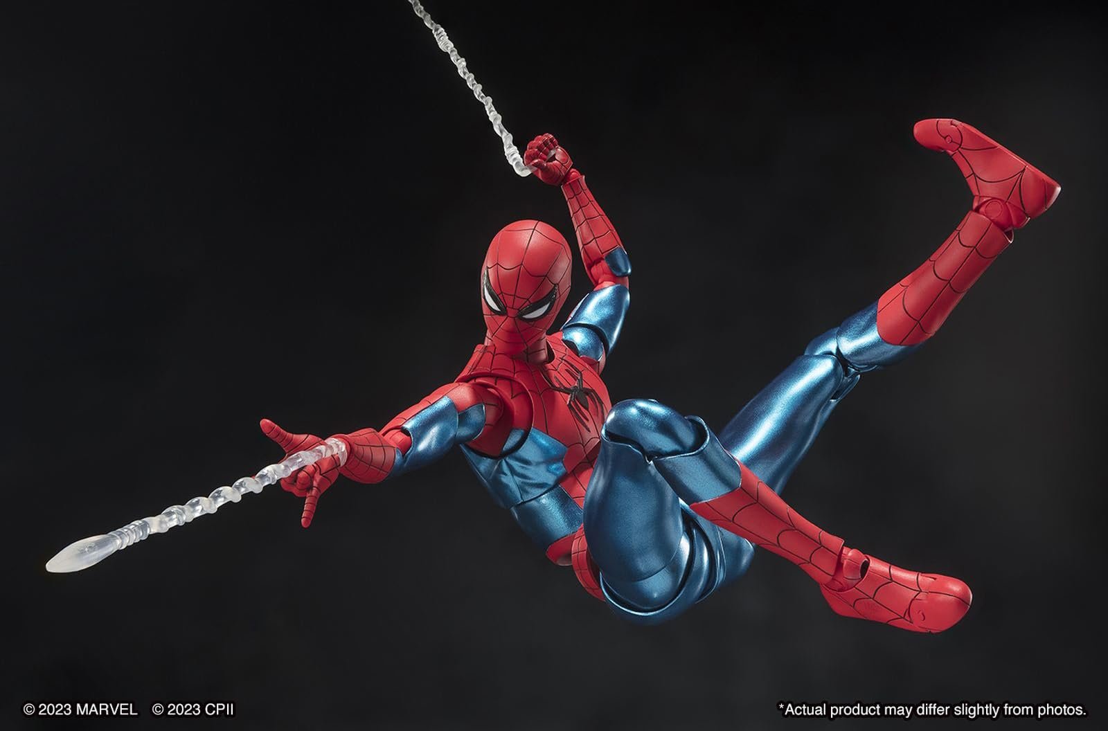 Фігурка Людина-павук Bandai Spirits S.H.Figuarts Новий червоно-синій костюм, фото №4
