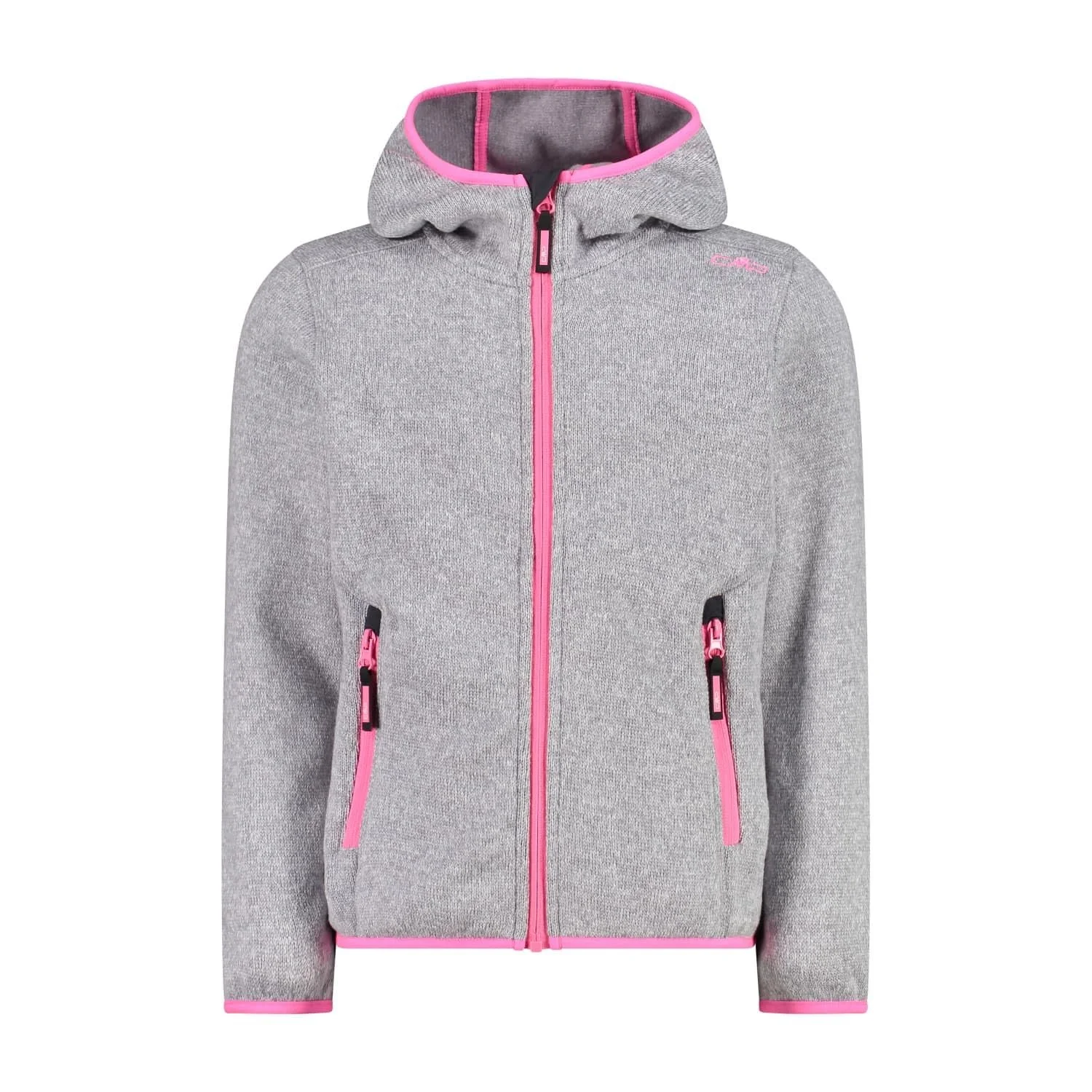 Куртка CMP Knit-Tech дитяча з фіксованим капюшоном, фото №1 Куртка CMP Knit-Tech дитяча з фіксованим капюшоном, фото №1