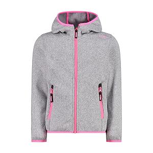 Куртка CMP Knit-Tech дитяча з фіксованим капюшоном - Фото 1