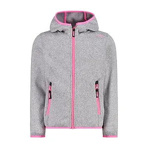 Куртка CMP Knit-Tech дитяча з фіксованим капюшоном - Фото 1