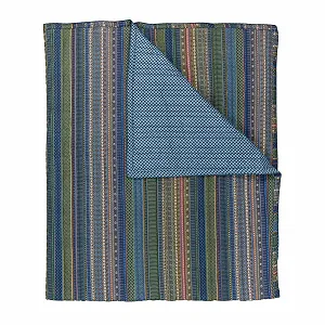 Покривало PiP Studio Ribbon 150 x 200 см Синьо-зелений - Фото 1