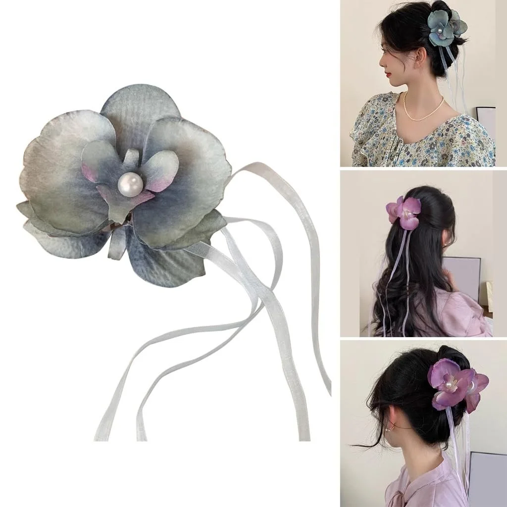Заколка для волос Yjcnelcr Цветок, Реалистичный, Аксессуары для волос для женщин и девушек, фото №3 Заколка для волос Yjcnelcr Цветок, Реалистичный, Аксессуары для волос для женщин и девушек, фото №3
