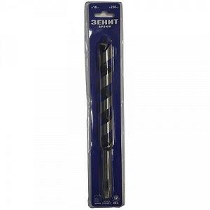 Сверло Зенит профи по дереву шнековое 18х230мм 30420017 - Фото 1