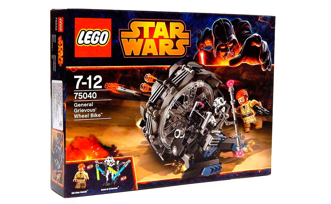Конструктор Лего Колісна машина генерала Грівуса 75040, фото №1