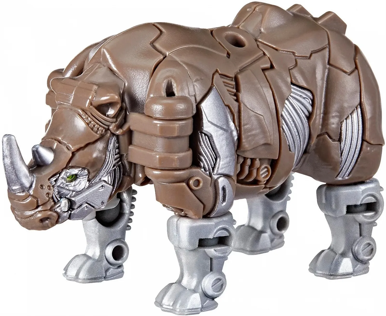 Фігурка Transformers Rise of the Beasts Beast Alliance Beast Battle Masters Rhinox 7.5 см коричнева, фото №1