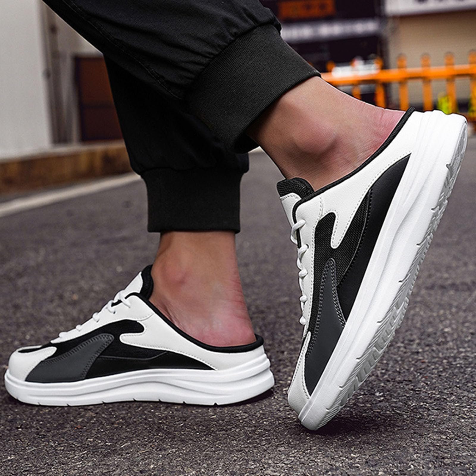 Мужские Кроссовки Pain Relieving Comfort для Бега по Дорогам, Без Рук, Слипоны, Износостойкие, для Фитнеса на Открытом Воздухе и Ежедневного Использования, фото №5