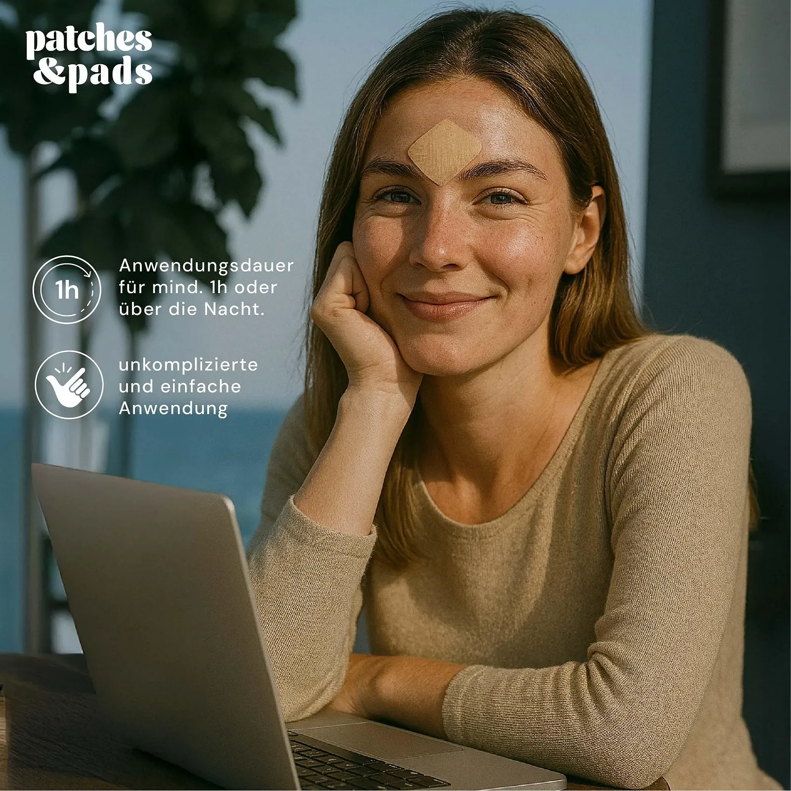 Пластирі Anger Wrinkle з бавовни з гіалуроновою кислотою, 60 штук, фото №3