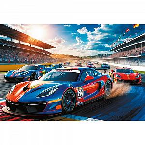 Пазл Trefl Швидкий гонщик 100 елементів synthetic.ua - Фото 1