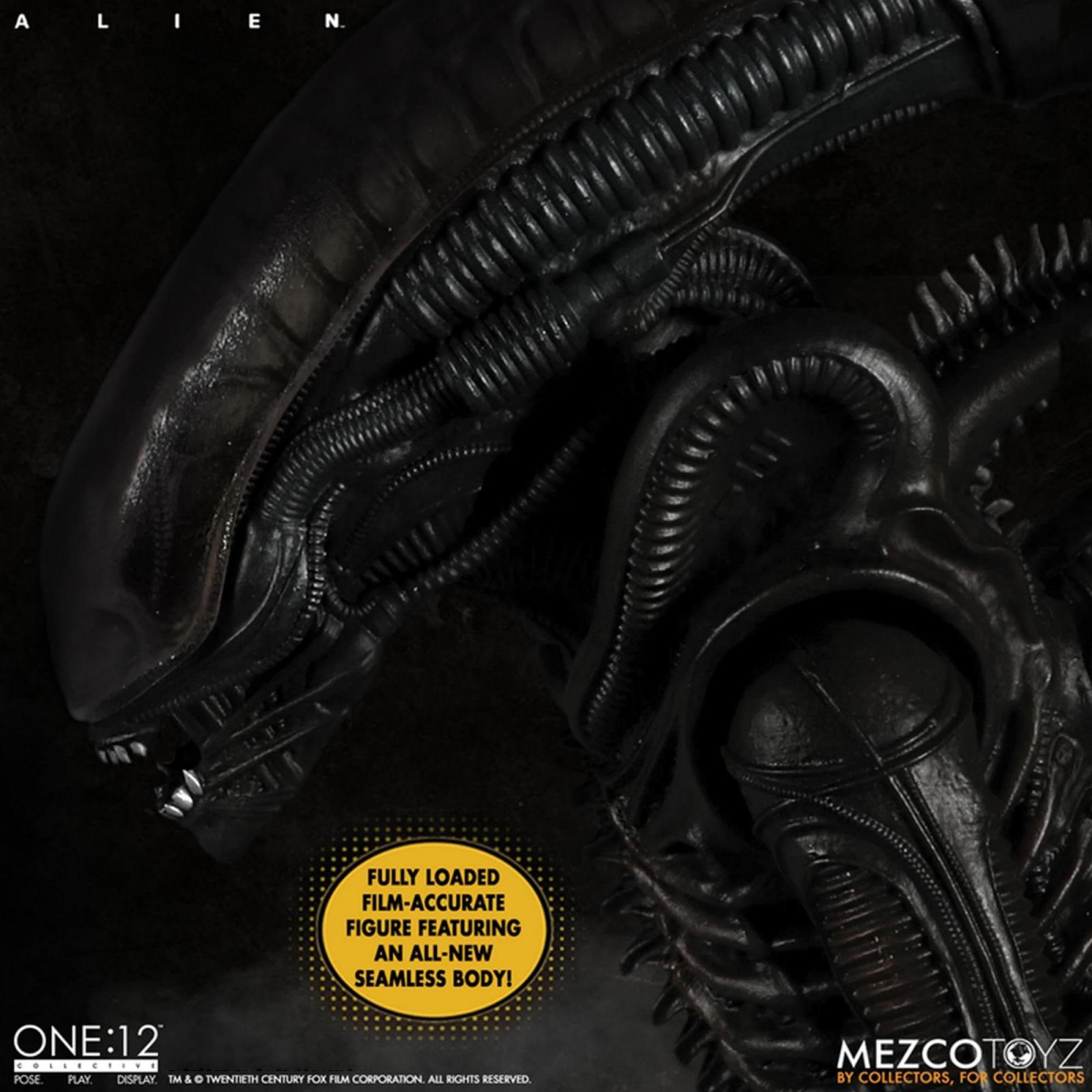 Фігурка Mezco Alien One:12 Collective Deluxe, різнокольорова, 100% пластик, фото №7