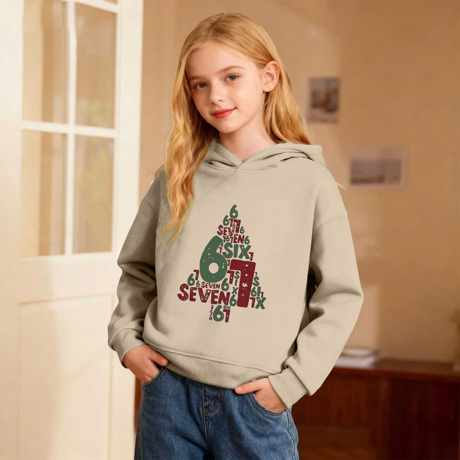 Толстовка з капюшоном Святкова, фото №3