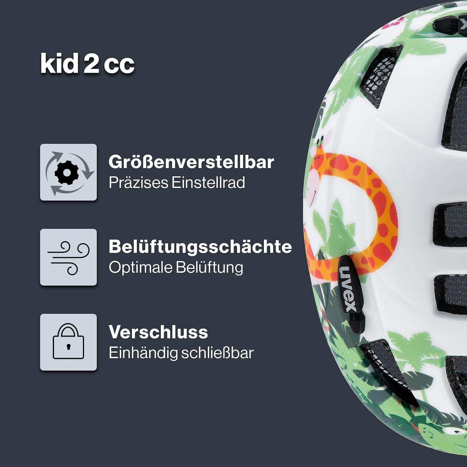 Детский Шлем Uvex Kid 2 cc, фото №2