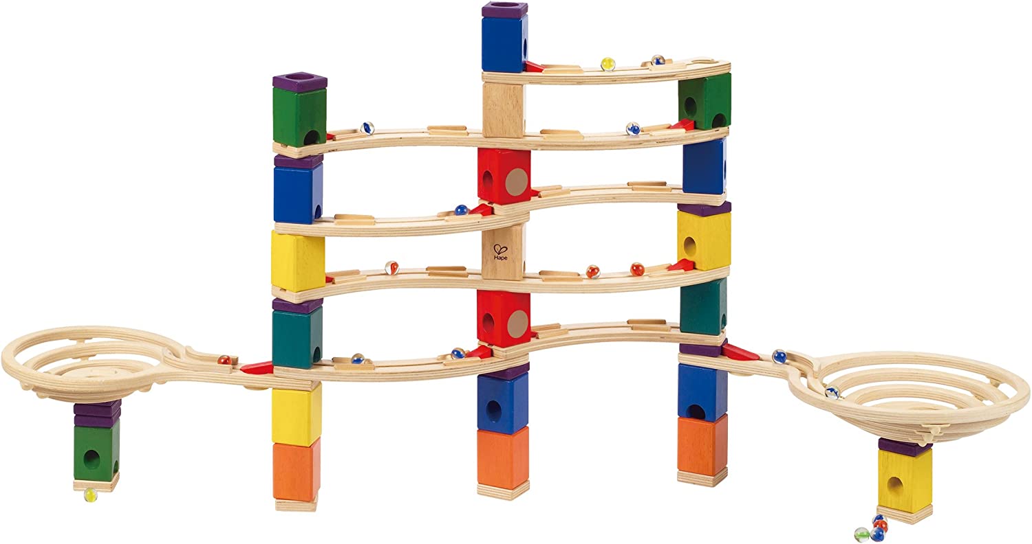 Конструктор-лабиринт Hape Quadrilla Wood Marble Award The Cyclone, фото №3